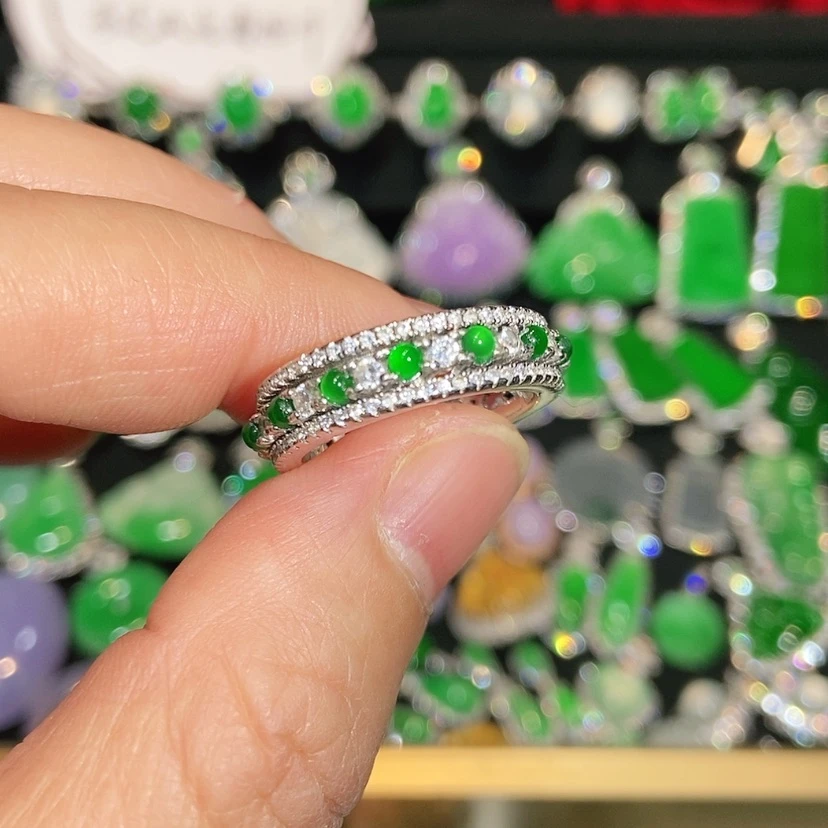 【闪购商品】未镶嵌戒指翡翠天然翡翠