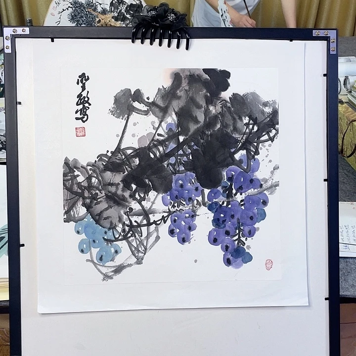 国画张圣敏先生纯手绘作品