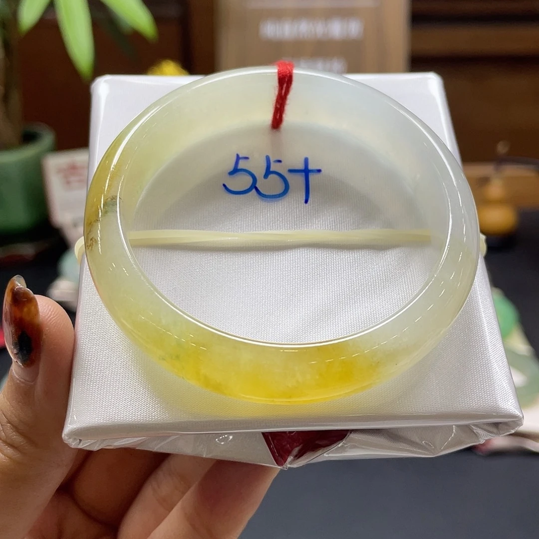 翡翠未镶嵌手镯42 号链接