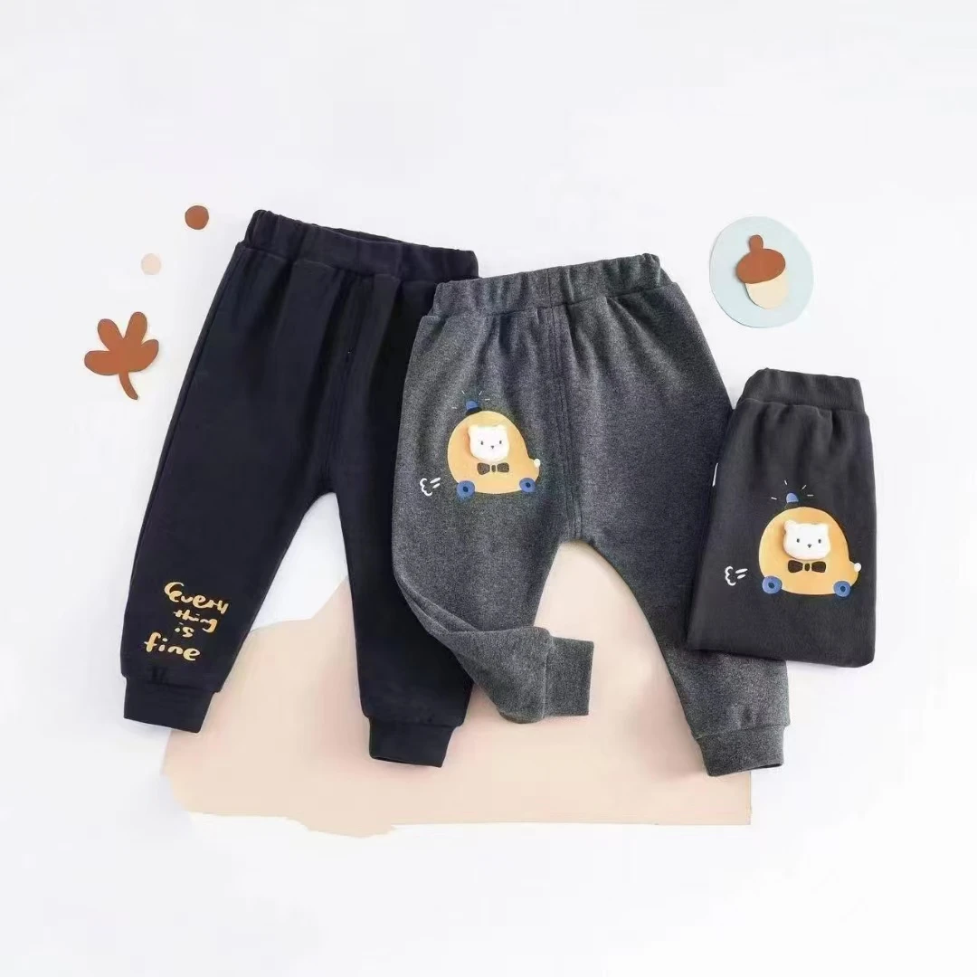 小熊出行绒绒拉架PP裤6162