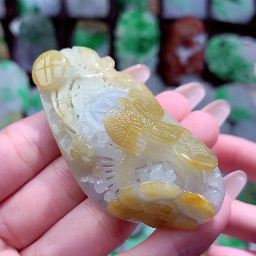 【闪购商品】翡翠颈饰未镶嵌天然