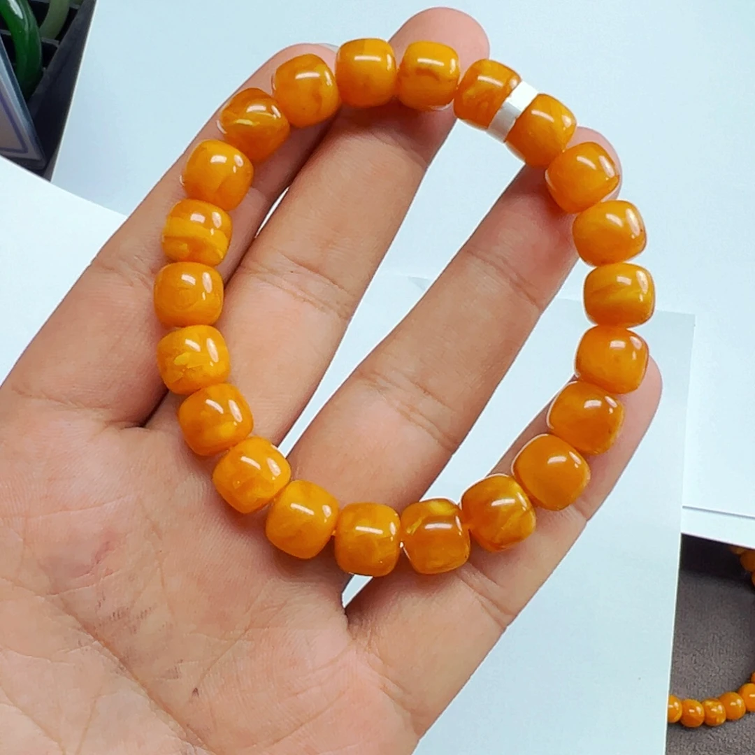 蜜蜡未镶嵌手链蜜蜡 老型 1.0