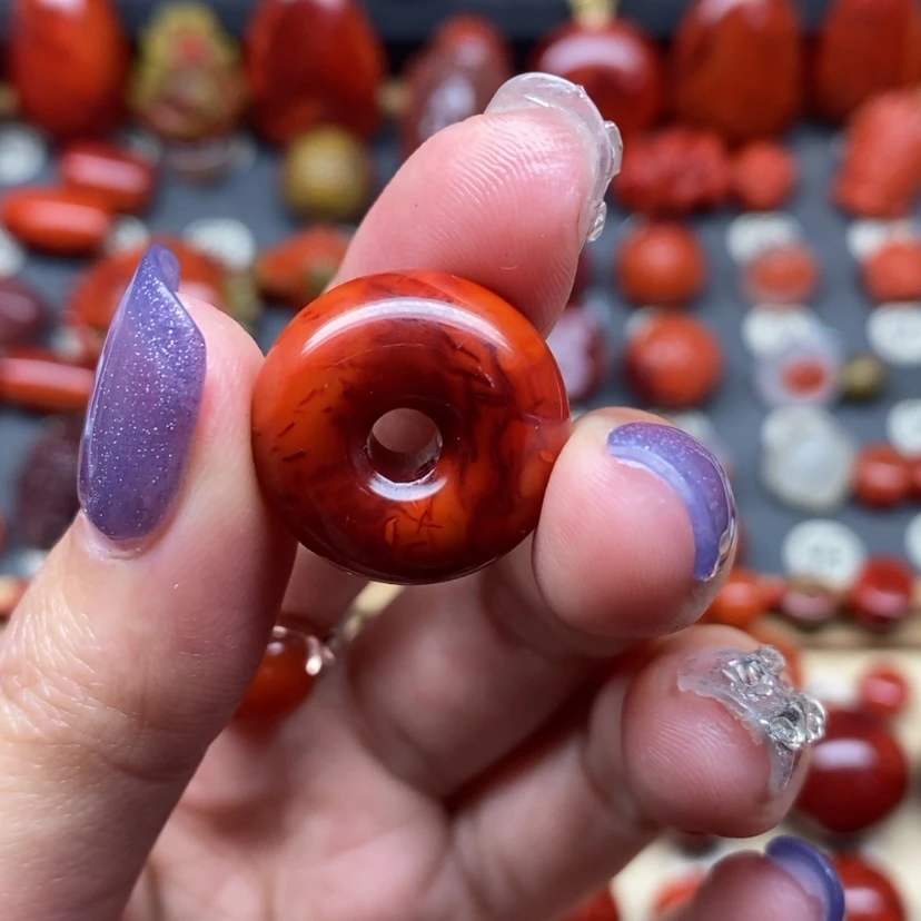 【闪购商品】南红玛瑙配饰未镶嵌宫*宇