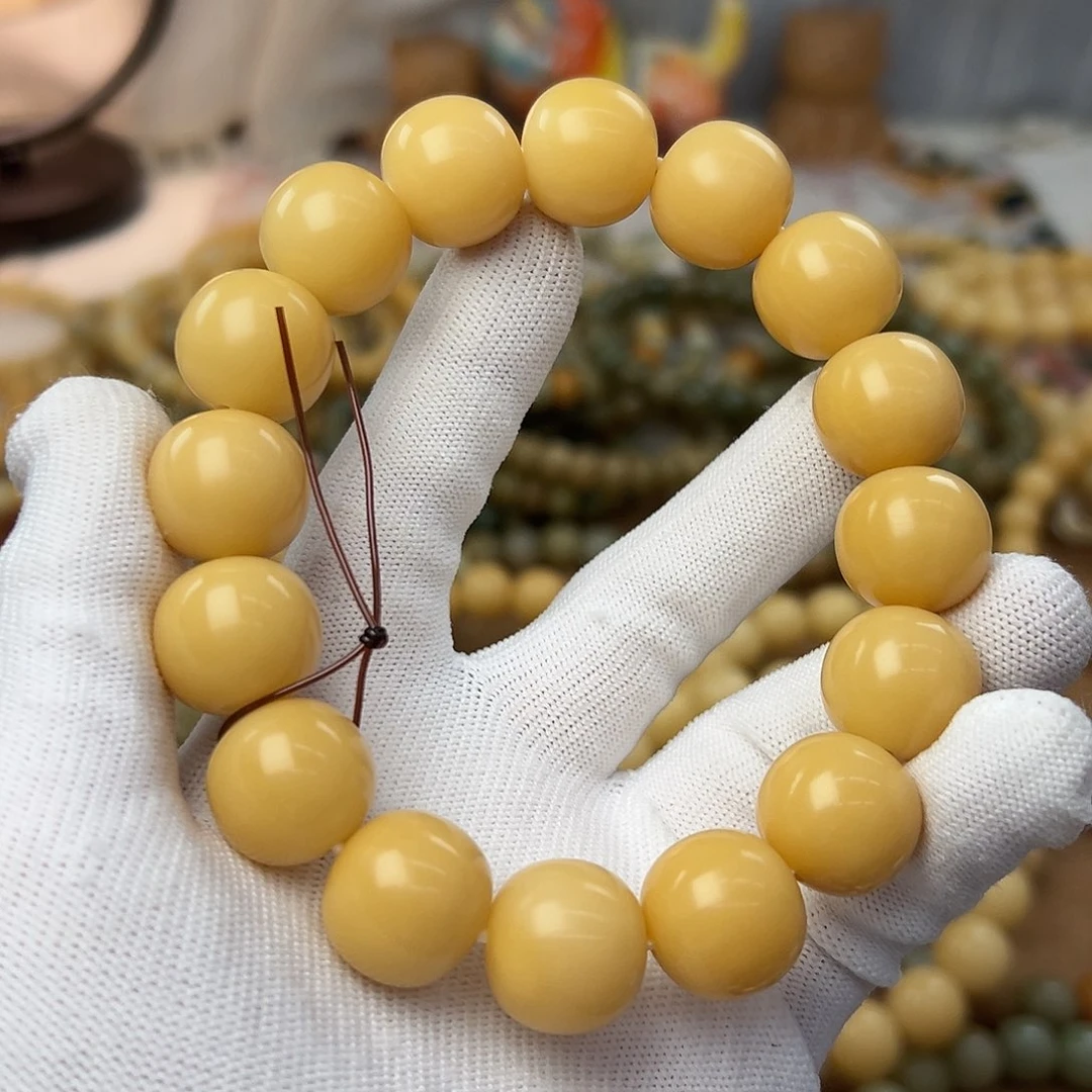 菩提根/象牙果手串17微瑕981