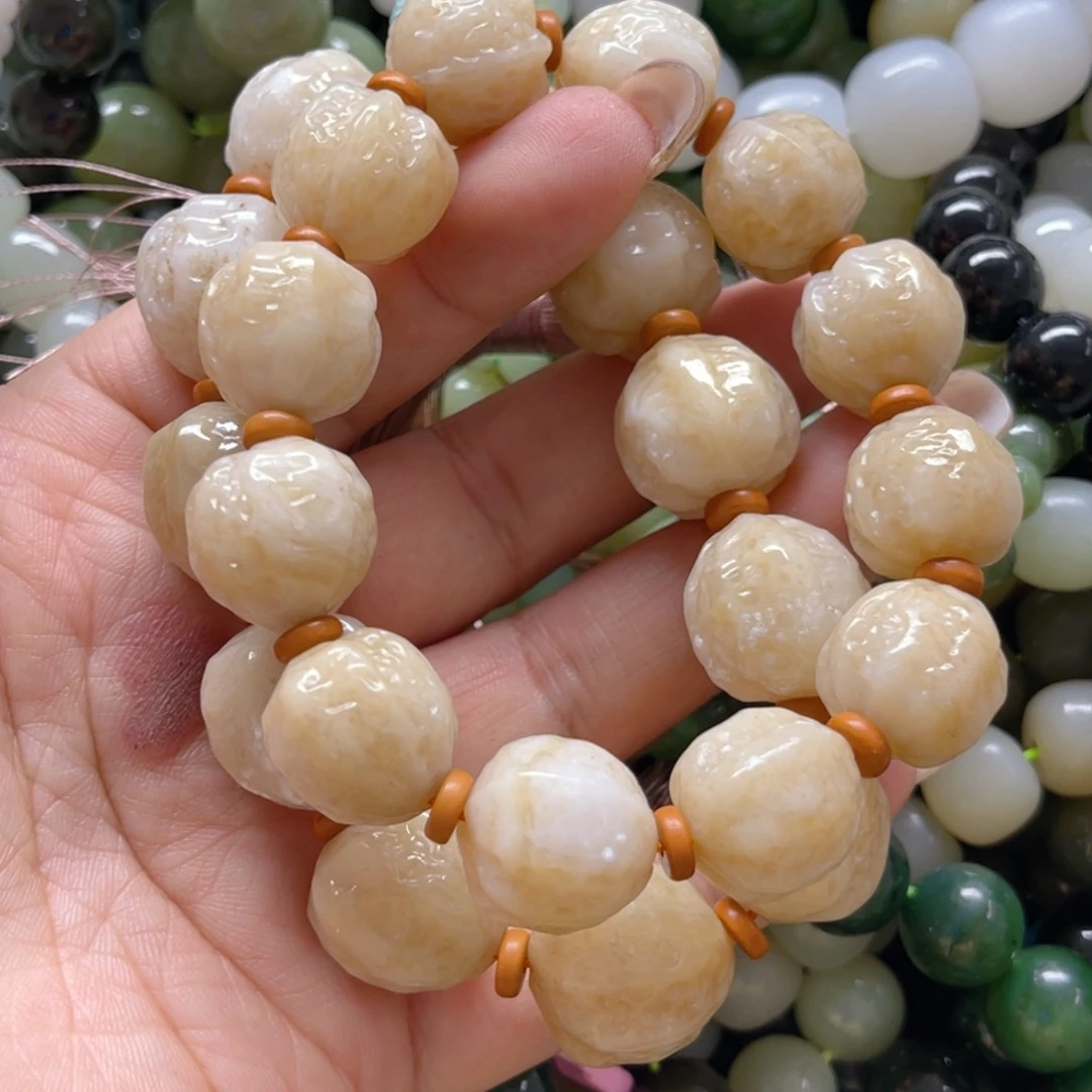 和田玉手链未镶嵌