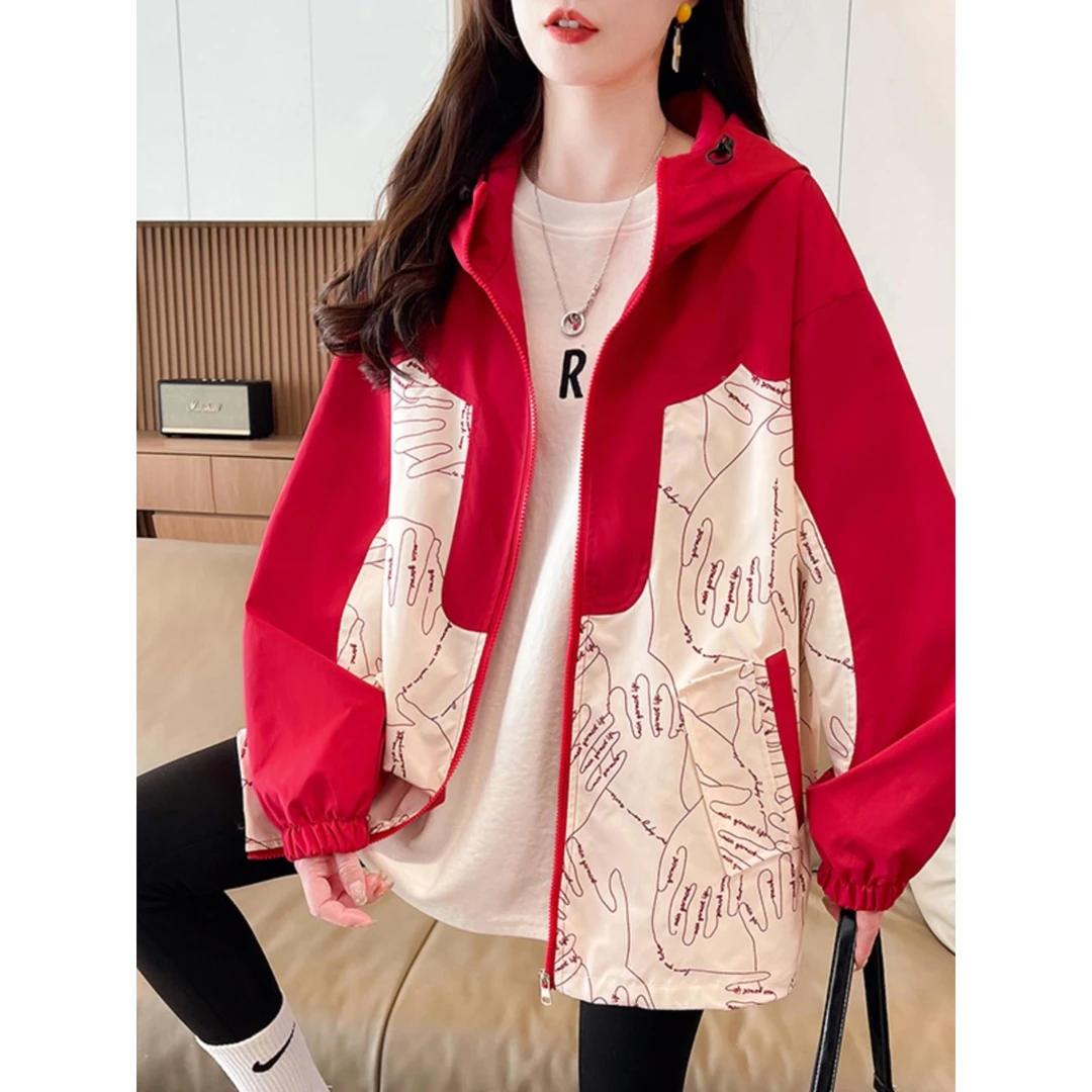 【商场撤柜】工装冲锋衣少女春秋装13-15岁高初中学生12大童学院