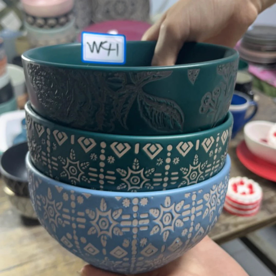 直播特惠3只装出口瓷碗