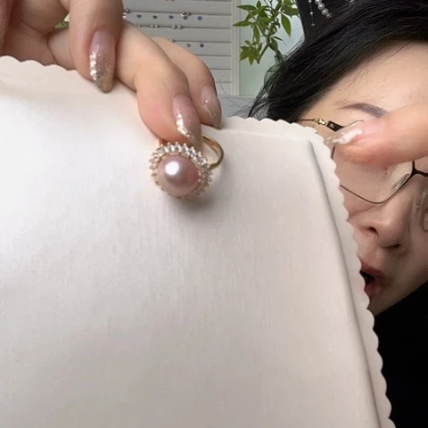 淡水珍珠戒指未镶嵌