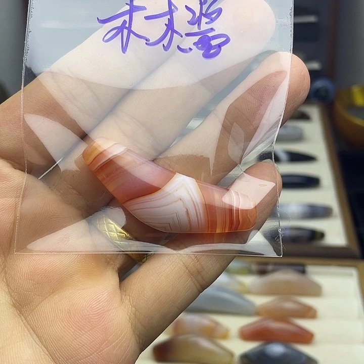 木***酱玛瑙/玉髓合金颈饰专拍