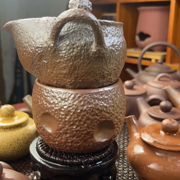 秦***清茶壶紫砂一壶一杯壶壶壶壶