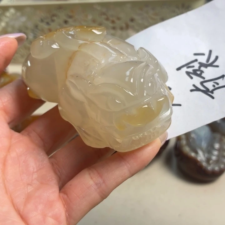 玛瑙/玉髓未镶嵌吊坠(不含链)