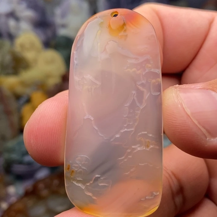 玛瑙/玉髓未镶嵌颈饰