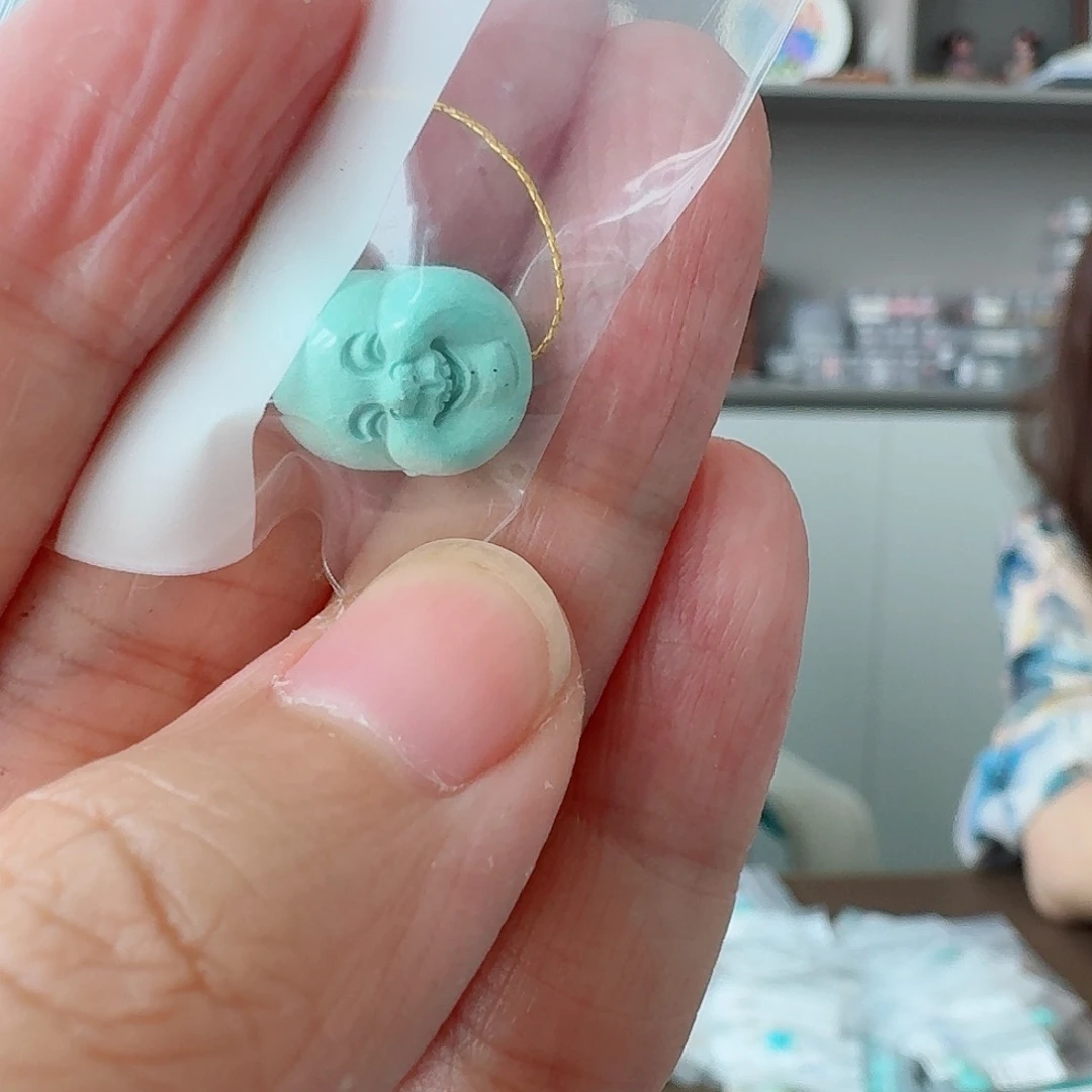 绿松石未镶嵌珠宝半成品