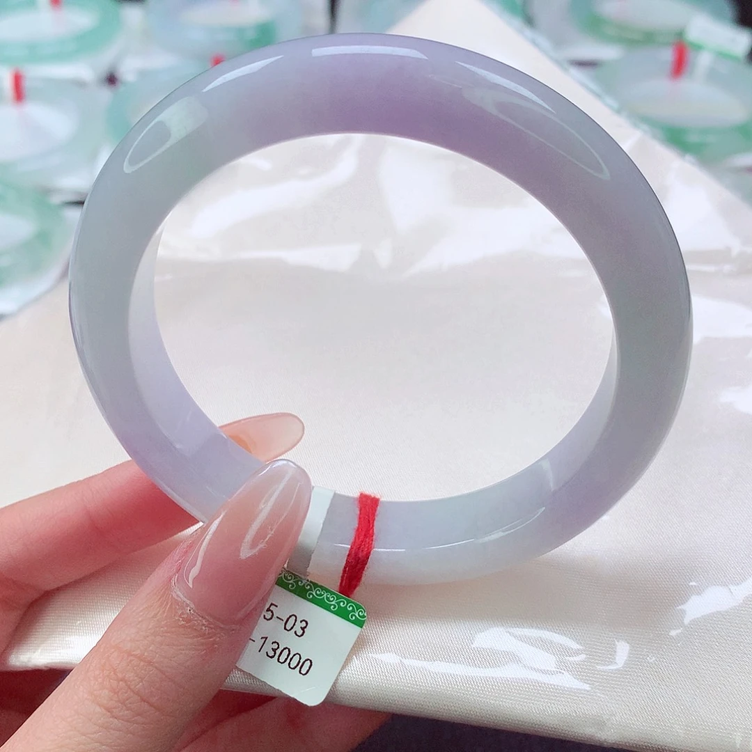 翡翠未镶嵌手镯缅甸天然a货翡翠手镯