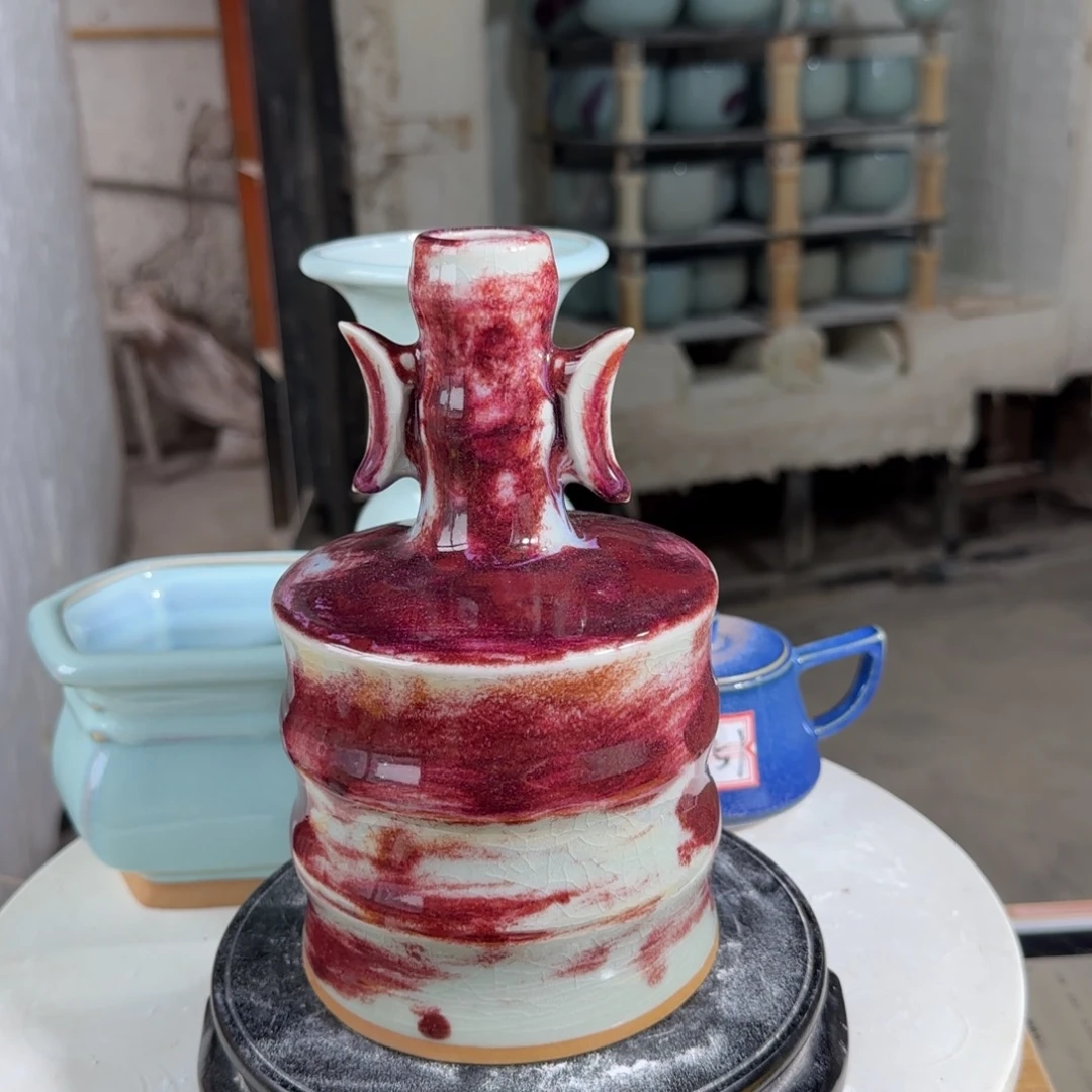 摆件郑家钧窑摆件