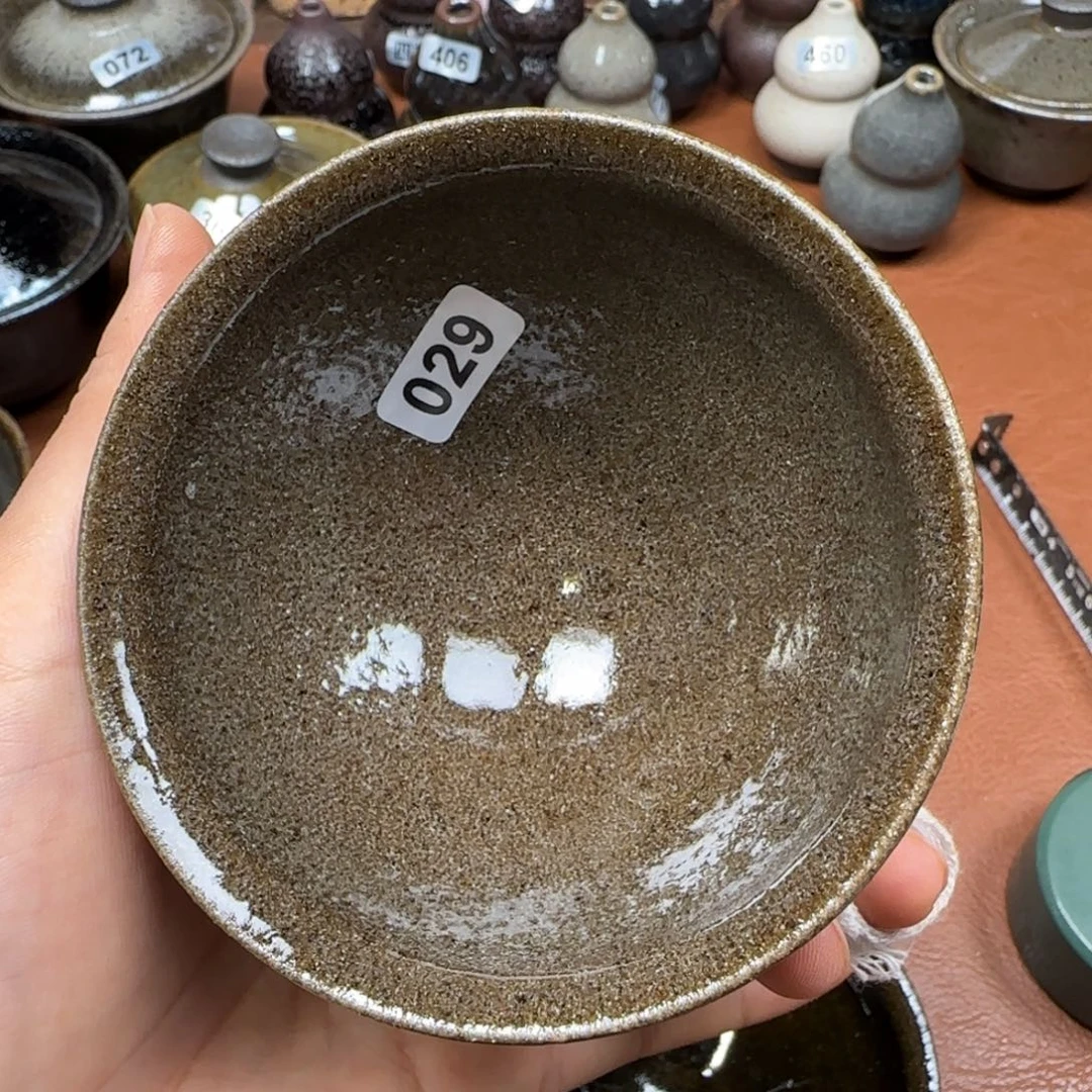 茶盏龙窑柴烧原矿原釉029