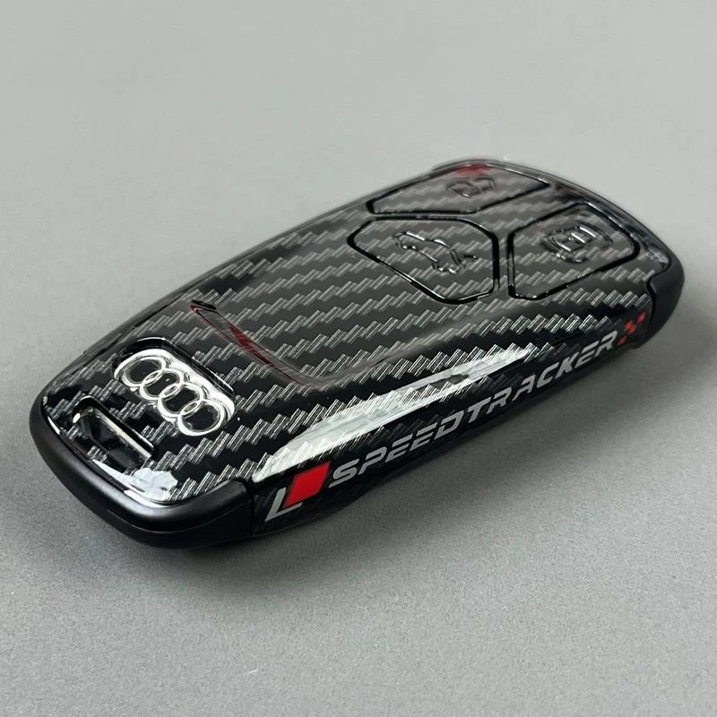 奥迪a4l钥匙套a6l专用q5l壳a7l男a8扣女士包汽车高级碳纤维2025款