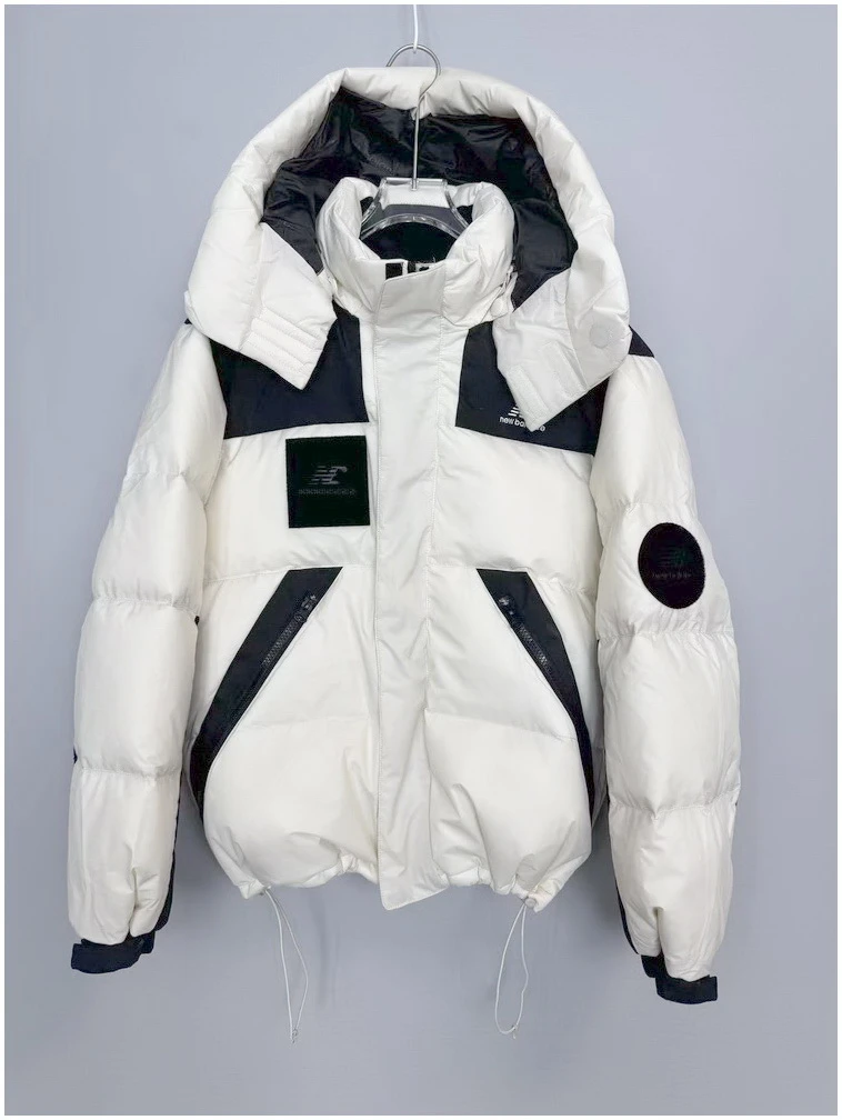 羽绒服长袖百搭连帽3131