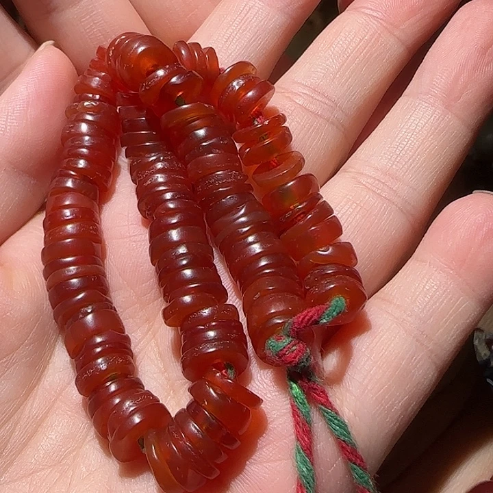 禅***味玛瑙/玉髓未镶嵌手链