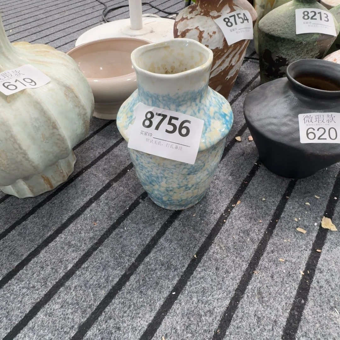 做***我陶摆件花瓶默认无孔口8高23编码8756