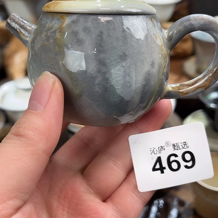 沁庐柴窑古法柴烧全手工茶具