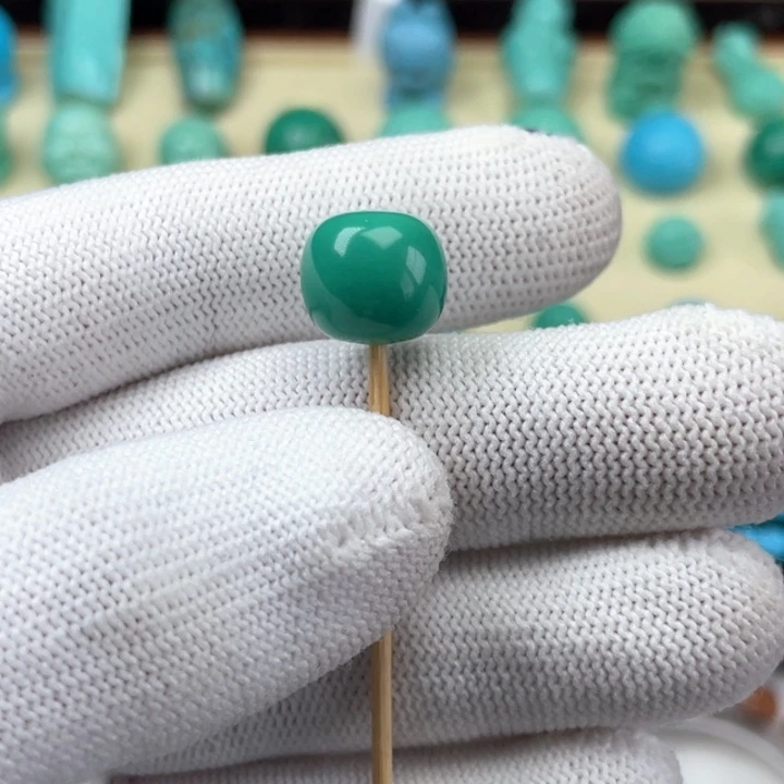 卡12高瓷油绿色老型