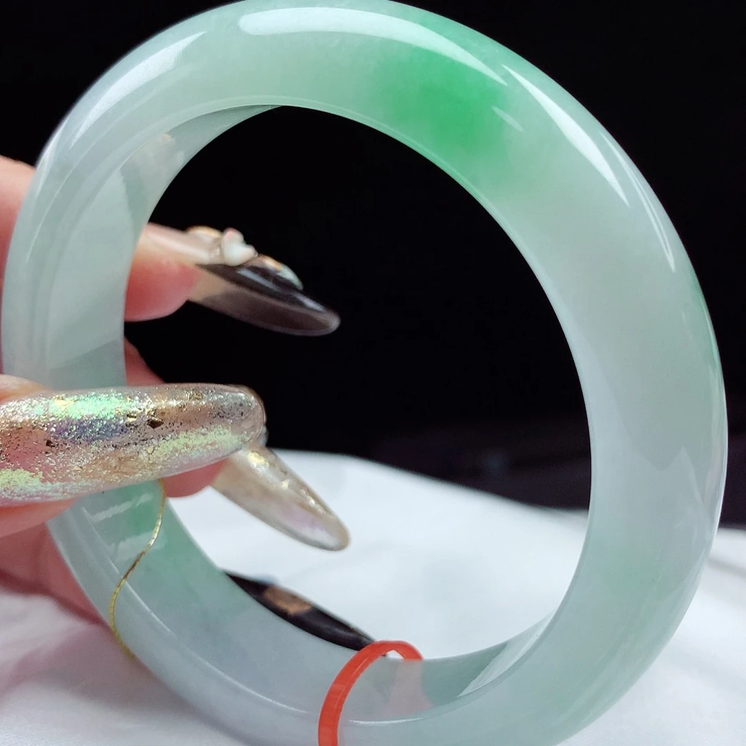 未镶嵌手镯翡翠55圈4842