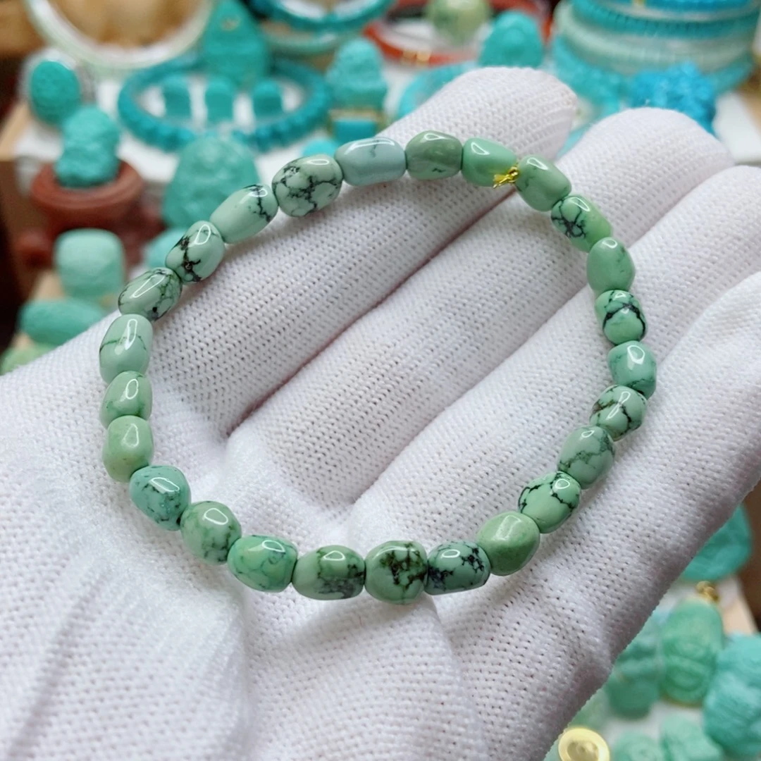 绿松石未镶嵌手串