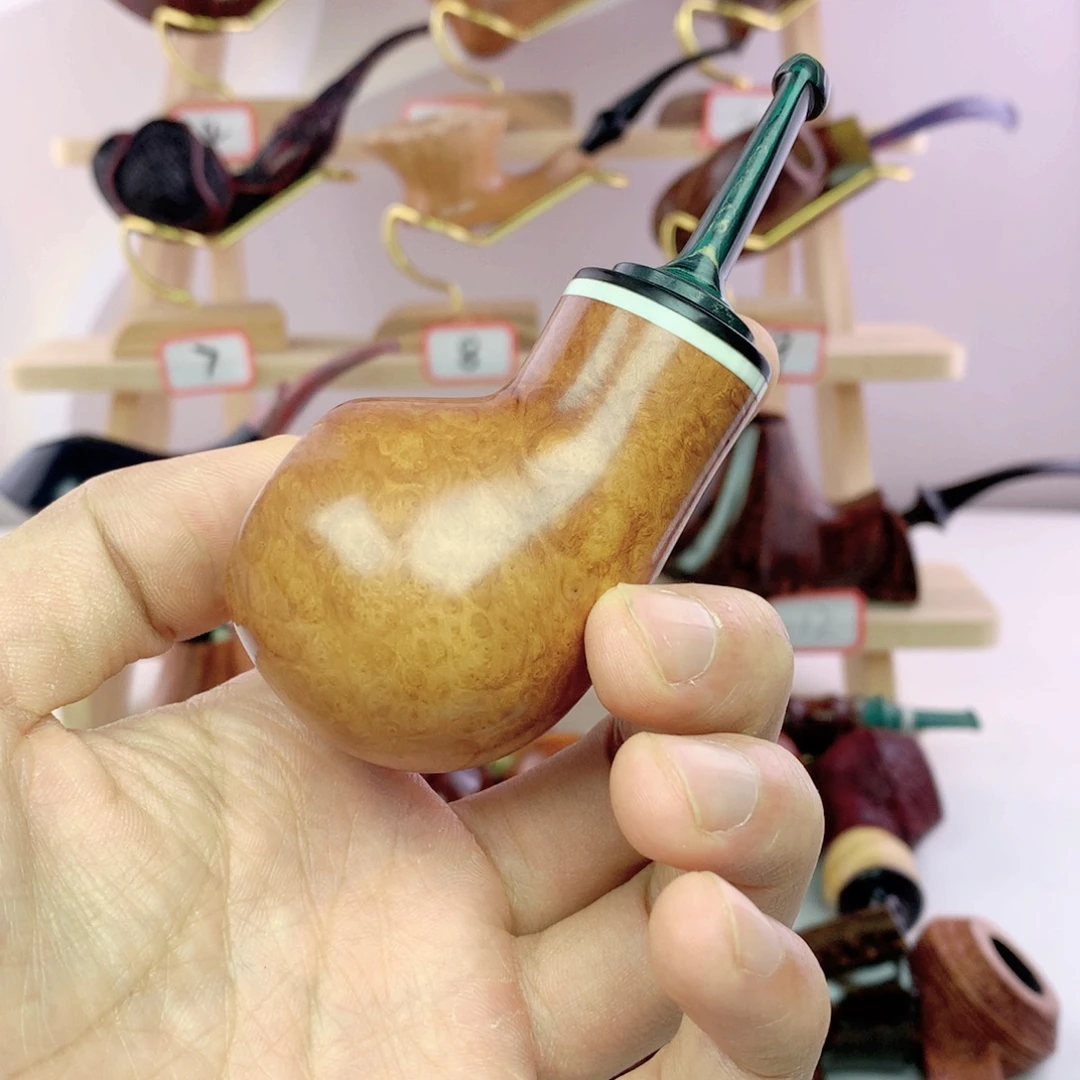 明***畵意大利石楠木空腔苹果