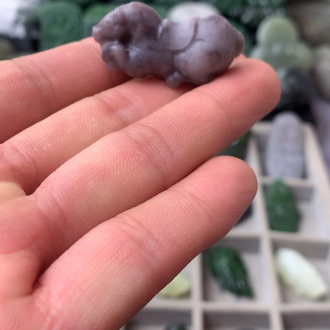 和田玉未镶嵌吊坠(不含链)