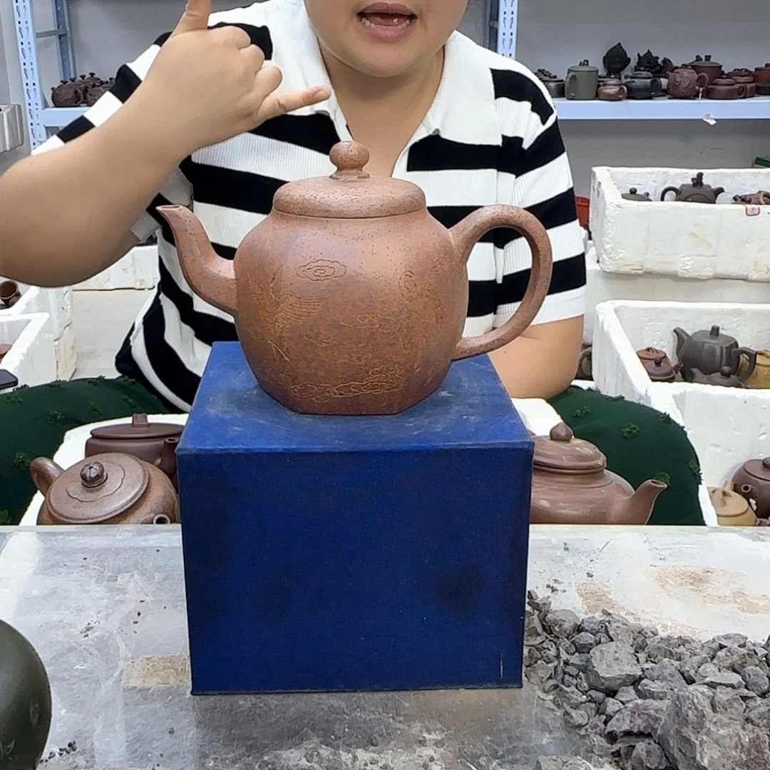 茶壶紫砂宜兴紫砂壶瑕疵处理