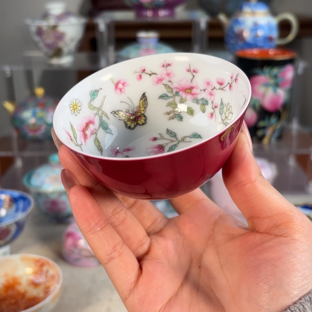 纯手工手绘 高端茶器