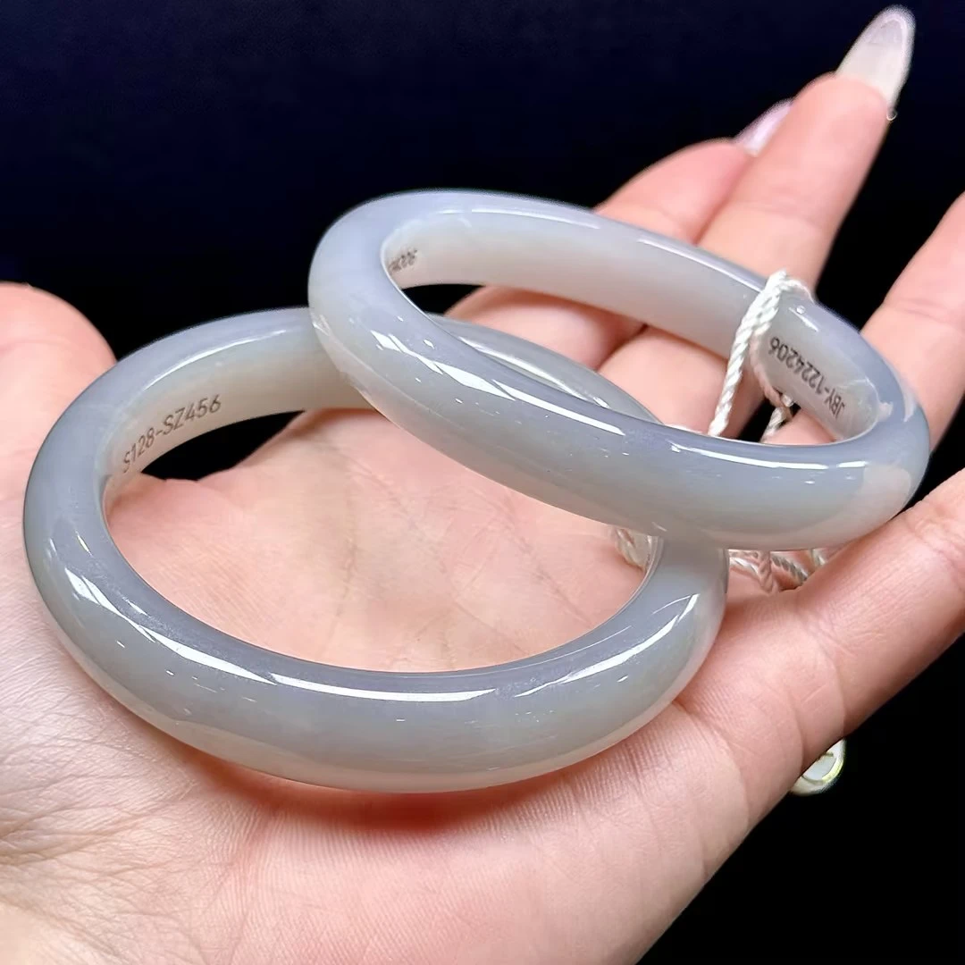 【JBY】和田玉烟紫手镯（多样性发其一）