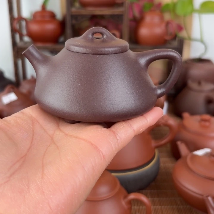 半***者茶壶紫砂原矿紫砂原矿紫砂原矿