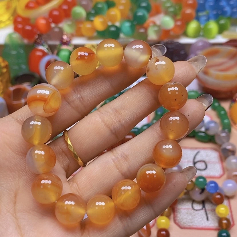 【闪购商品】玛瑙/玉髓颈饰未镶嵌蕾*