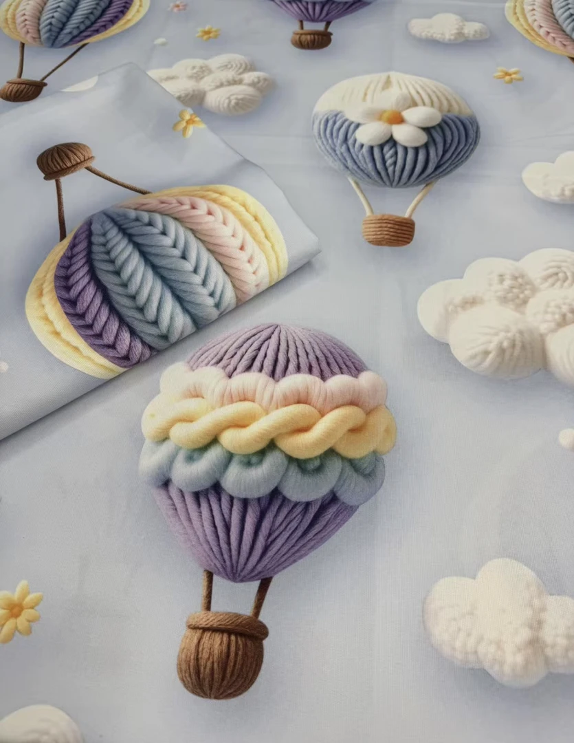 （热气球）老粗布双人床单尺寸2×2.5 ±5厘米  加厚 四季款