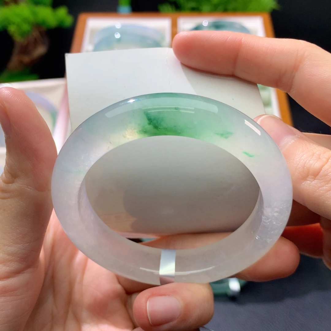 翡翠未镶嵌手镯闪购 18