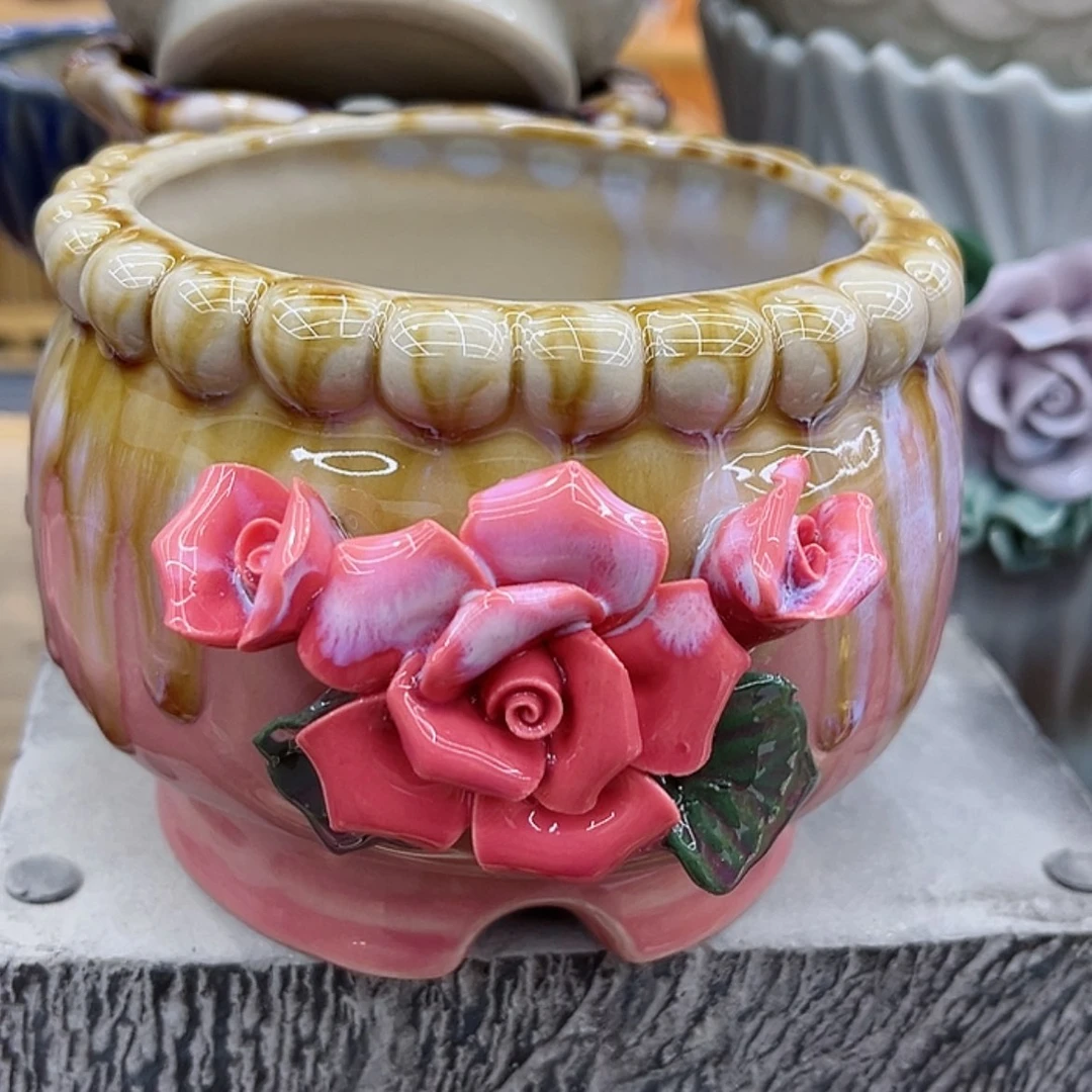 【闪购商品】陶瓷花盆