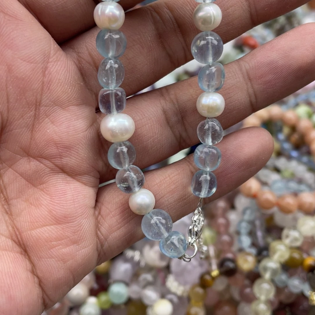 银S925镶嵌手链水晶