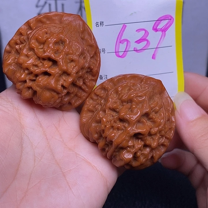 把件文玩核桃639/45官帽