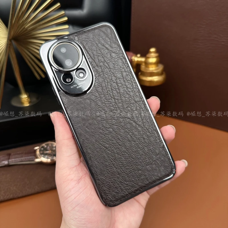 适用于华为Nova13高档手机壳鳄鱼皮纹高端轻薄防摔商务全包