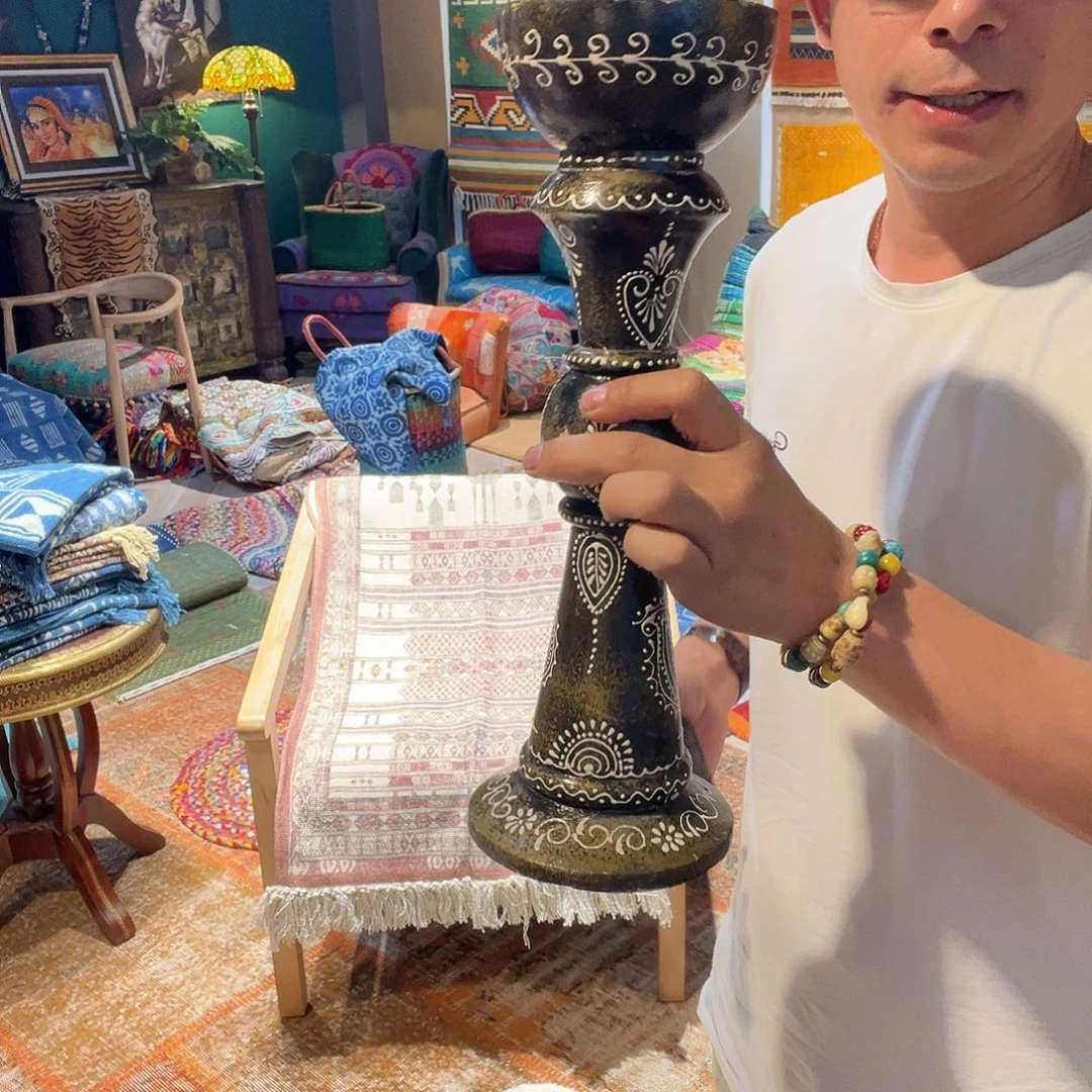 美丽诺羊毛烛台8888888888888