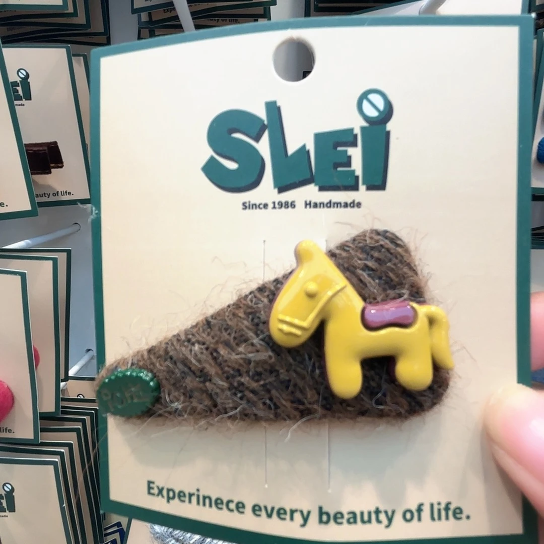 布艺非金属2815发夹