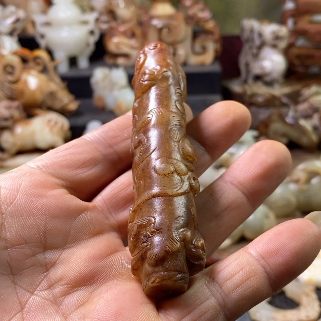 未镶嵌和田玉（糖玉）挂件