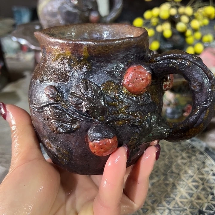 壶新店福利手工粗陶高温