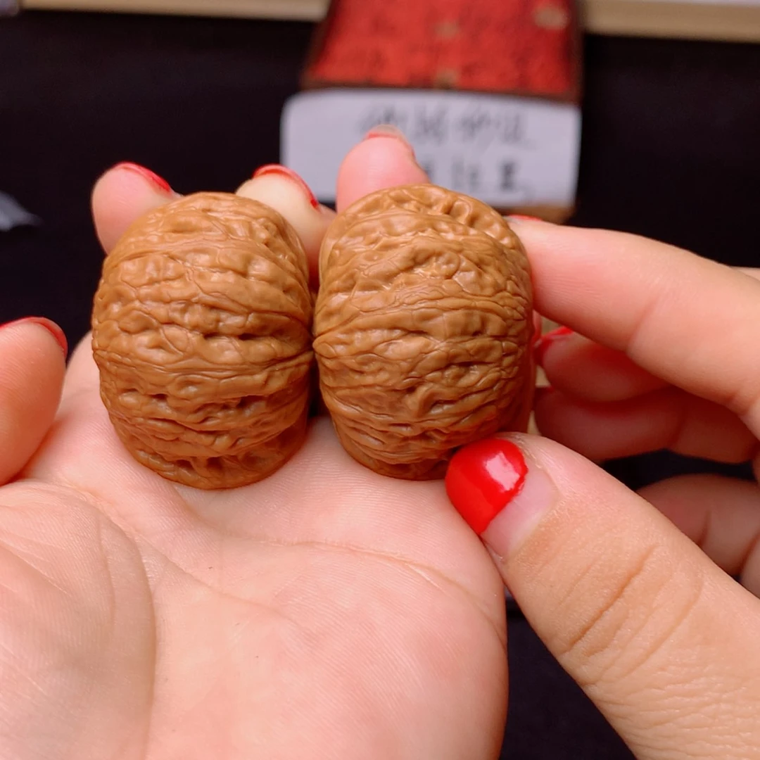 【闪购商品】文玩核桃把件天***民铁锤40