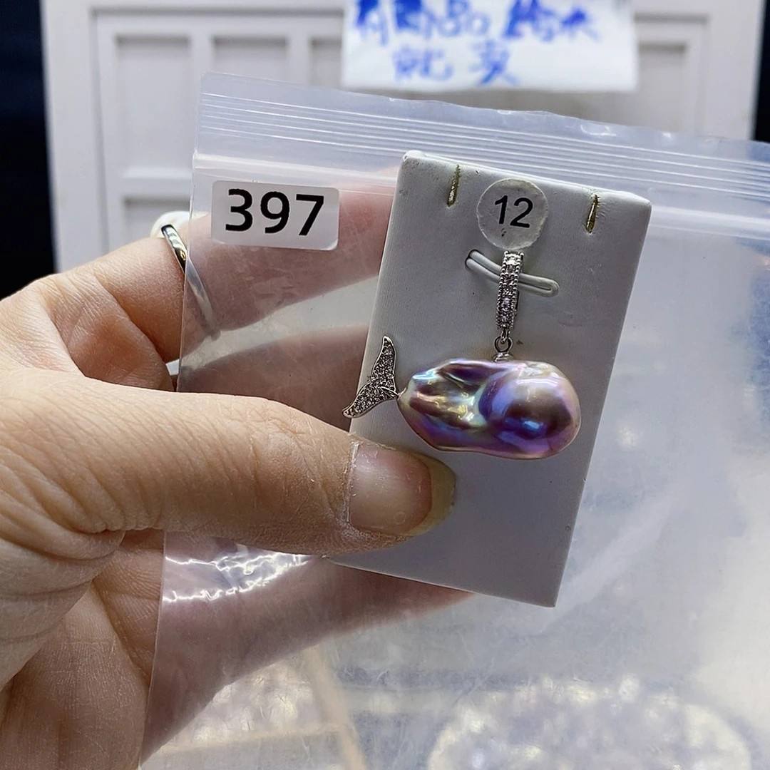 颈饰合金淡水珍珠