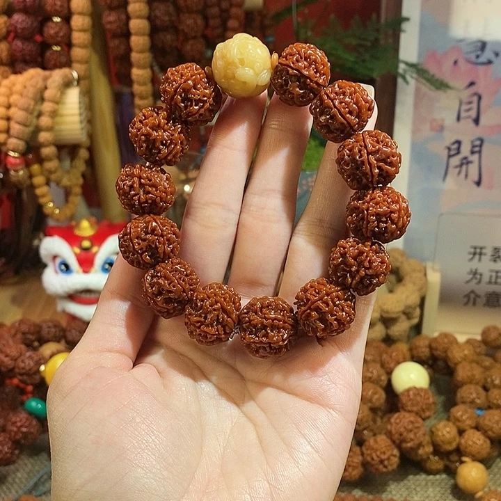 金刚菩提手串196玉华貔貅