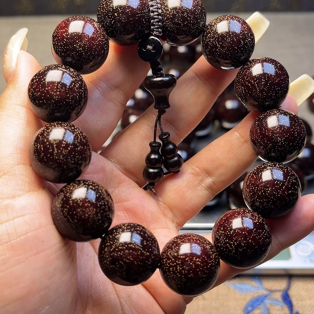 檀香紫檀（小叶紫檀）1.8 13颗爆星