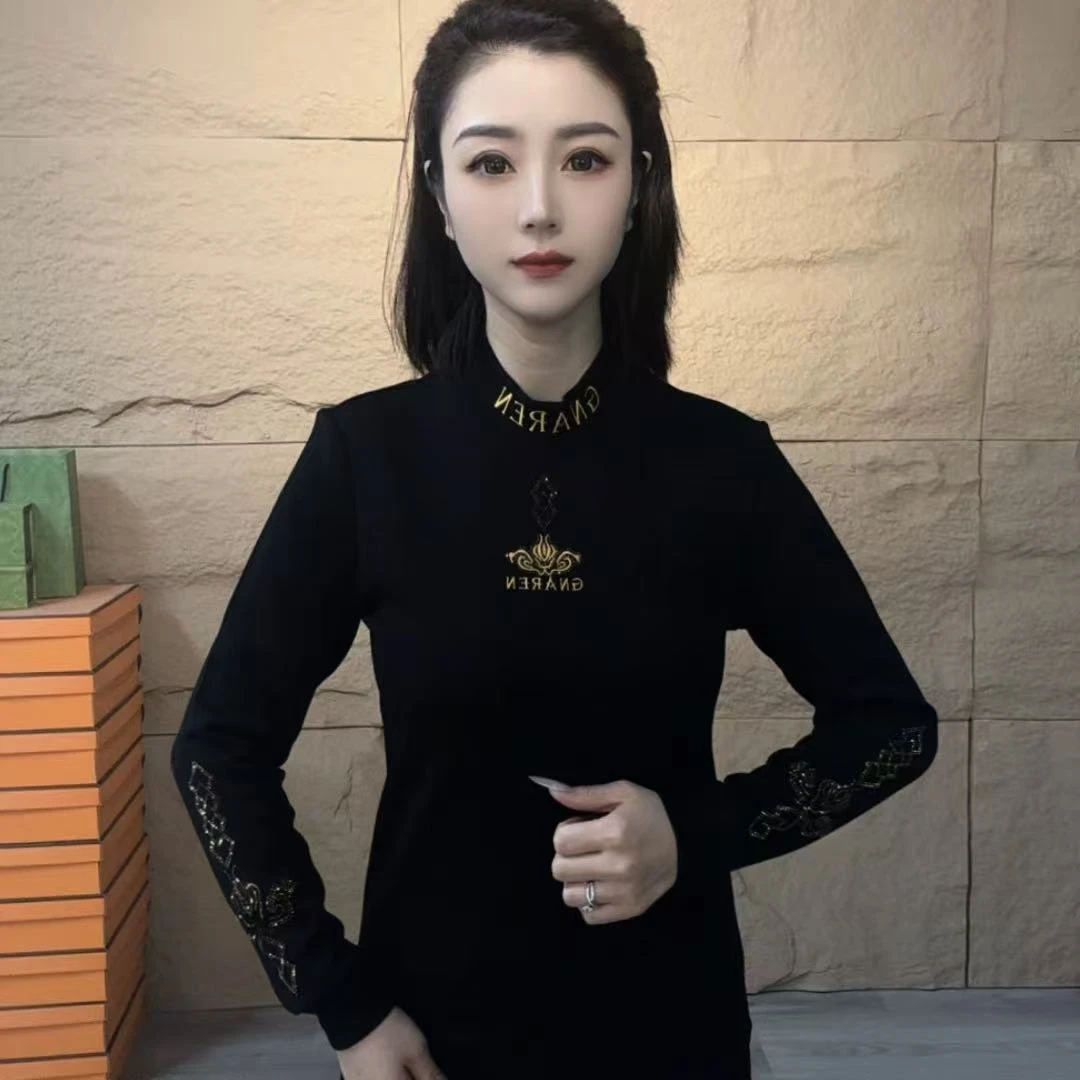 《雅秀黑绅》男士冬季新款修身加厚卫衣简约百搭帅气时尚轻奢高端